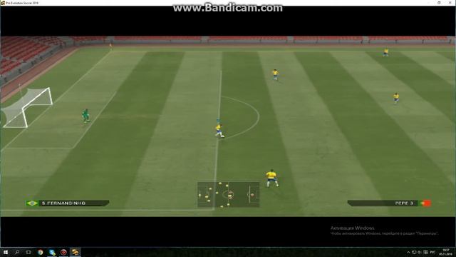 Как делать финты в PES 2016 на клавиатуре! смотреть онлайн