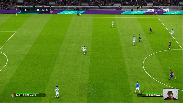 PES 2021 | Barcelona vs Real Sociedad | La Liga Gameplay PC смотреть онлайн