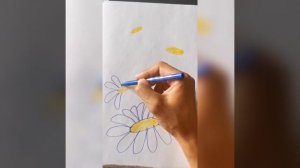 Рисуем ромашки с малышами!