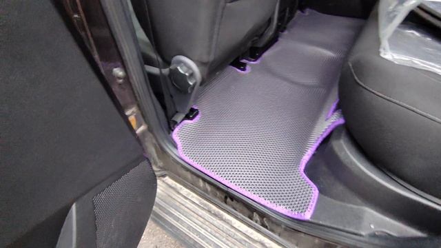 EVA коврики с бортами в УАЗ Патриот от DIREFOX смотреть онлайн