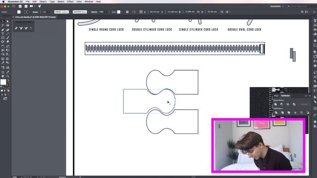 HOW TO DRAW A ZIP: Tutorial using adobe illustrator. Quick guide to draw zips in different styles смотреть онлайн