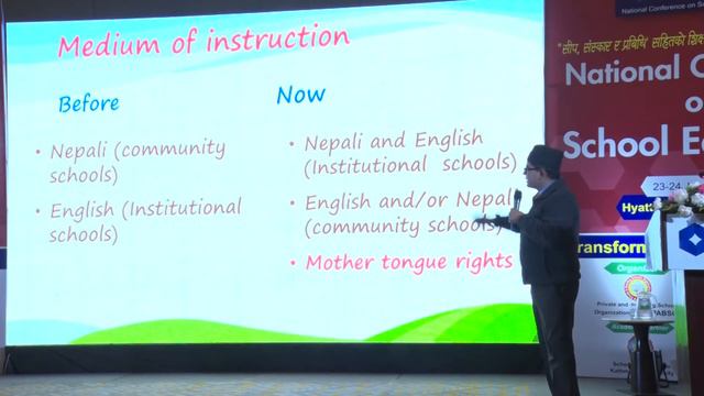 Prof Dr Laxman Gyawali Presentation on Comparision of Classroom and Medium of Instruction befor an смотреть онлайн