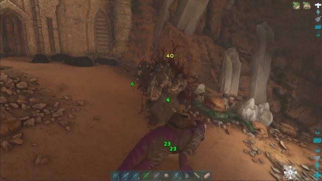 ARTIFACT OF THE DESTROYER - SCORCHED EARTH - RUINS OF NOSTI - Ark Survival Evolved смотреть онлайн