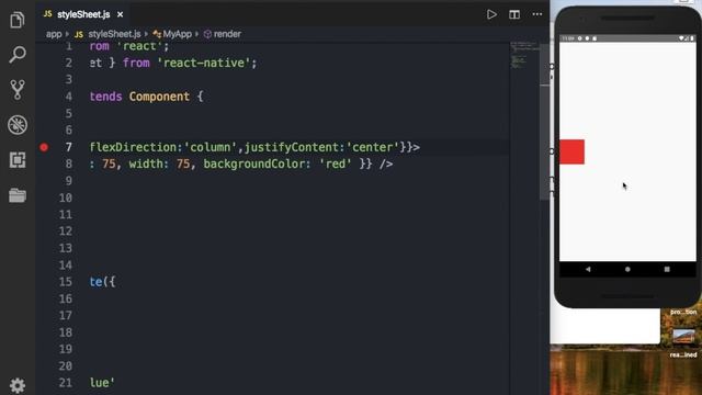 React Native Tutorial 9 : Flex In React Native | How Flex Works In React Native |[Flex layout] смотреть онлайн