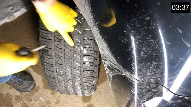 Nail in Tire? Got a Flat Tire? For $4.00 quick fix done in 5 minutes. Fix your flat tire easily! смотреть онлайн