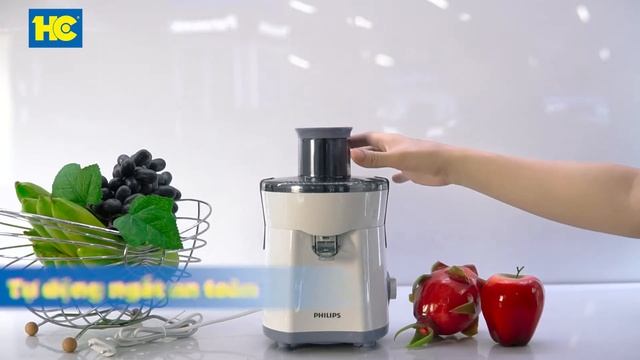 Máy ép hoa quả Philips: Công suất 300W mạnh mẽ (Model: HR1811) • Siêu Thị Điện Máy HC смотреть онлайн