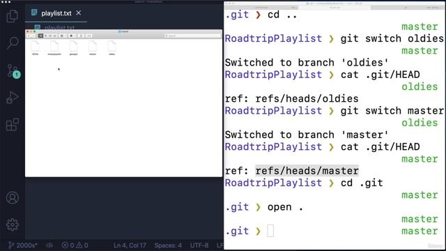 011 How Git Stores HEAD & Branches смотреть онлайн