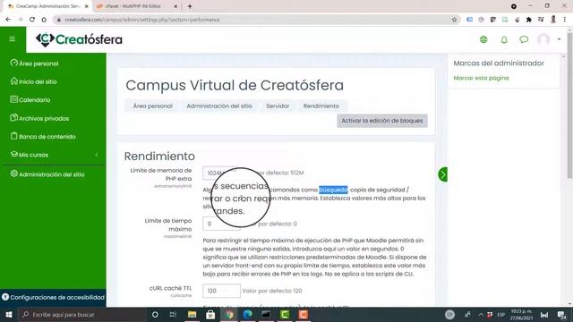 ¿Moodle lento? Optimizar Moodle, Rendimiento y Memoria RAM смотреть онлайн