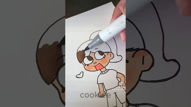 Btw This Is The Doodle I Won In ELA A Couple Of Weeks Ago XD #artstyle #drawing #oc