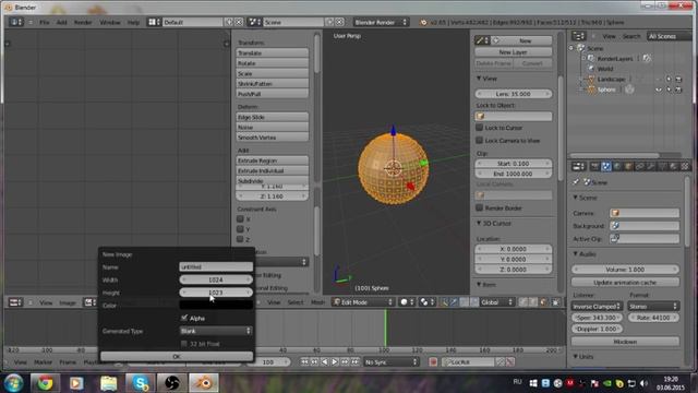 Blender запекание нормальки на шарик смотреть онлайн