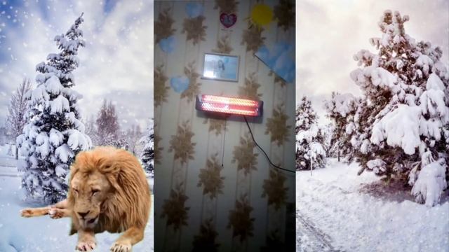 #Инфракрасный обогреватель, как согревает в Сибирские морозы. смотреть онлайн