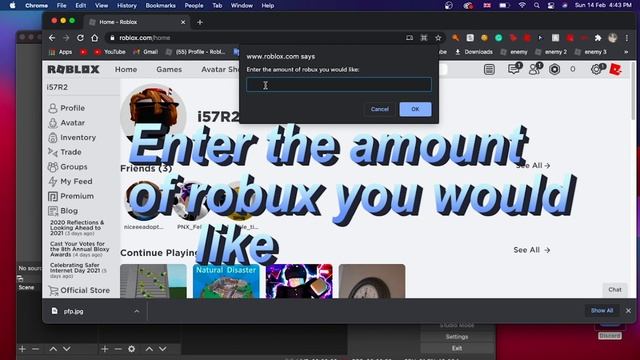 HOW TO GET FREE ROBUX WORKING 2021! смотреть онлайн
