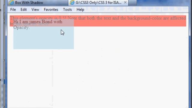 CSS3 Concepts Chap6 Opacity and flexibleBoxEx HB смотреть онлайн