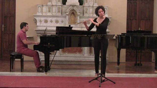 J. S. Bach Sonata E-Major, BWV 1035 - Kathrin Christans - flute смотреть онлайн