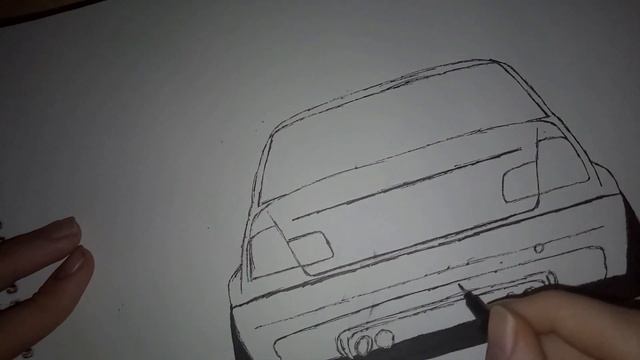 КАК НАРИСОВАТЬ МАШИНУ BMW РУЧКОЙ смотреть онлайн