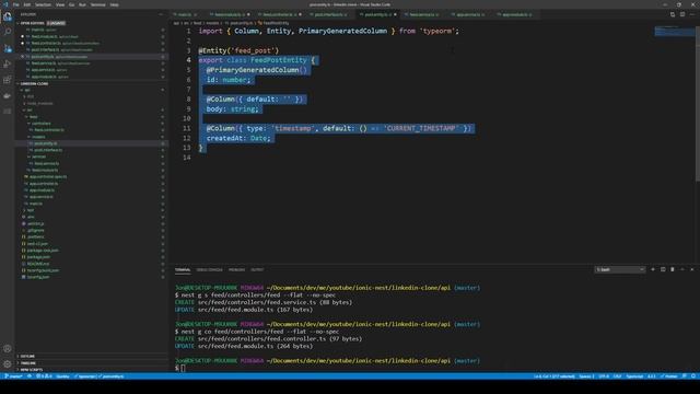NestJS CRUD API with PostgreSQL for Beginners | LinkedIn Clone [1] смотреть онлайн
