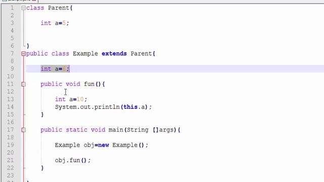 super keyword in JAVA in Hindi смотреть онлайн