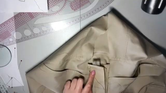 Как обработать гульфик и пояс со шлевками смотреть онлайн