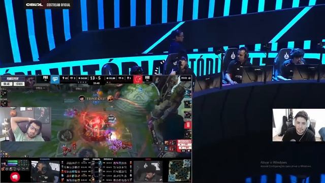 MELHORES MOMENTOS CBLOL: A QUEDA do BLUE SIDE | CBLOL 2024: 3ª Rodada - 1ª Etapa | Absolut Co-Strea смотреть онлайн