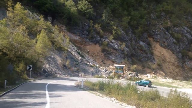 Горные серпантины в Черногории. Отдых летом в Черногории. Черногория 2016! смотреть онлайн