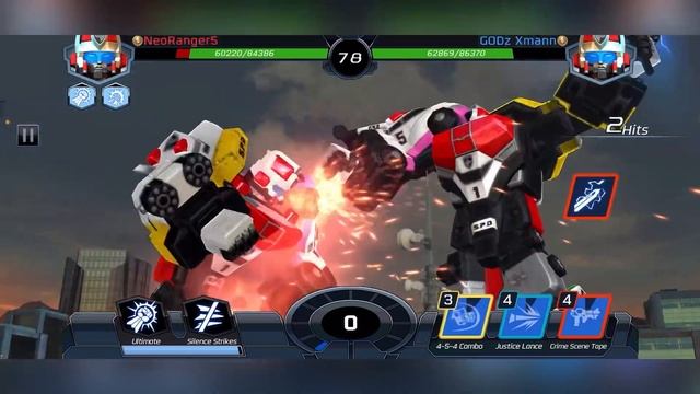 5, 4, 3, 2, 1! Fire! Power Rangers Legacy Wars! Delta Squad Megazord Gameplay! смотреть онлайн