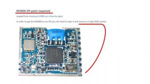 Boscam RX5808 SPI Path | SPI мод видео приемника для засечки Chorus