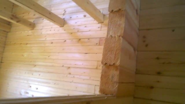 Усадка профилированного бруса. Результат через 6 мес. смотреть онлайн