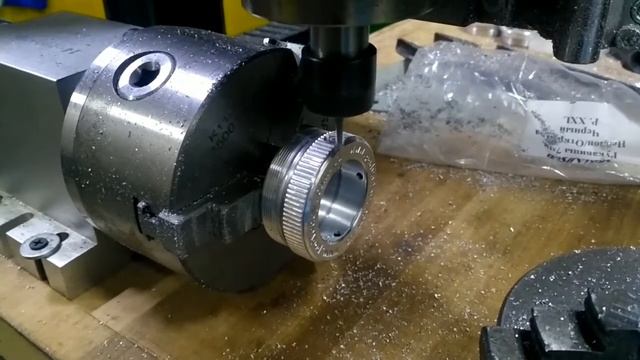 Бюджетный фрезер чпу - обработка в 4 оси. смотреть онлайн