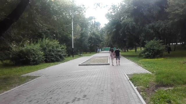 Уссурийский бульвар. Прогулки по Хабаровску. смотреть онлайн