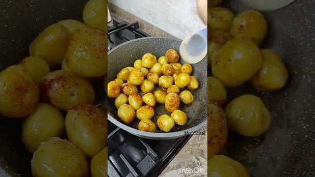 МОЛОДОЙ КАРТОФЕЛЬ НА СКОВОРОДЕ смотреть онлайн