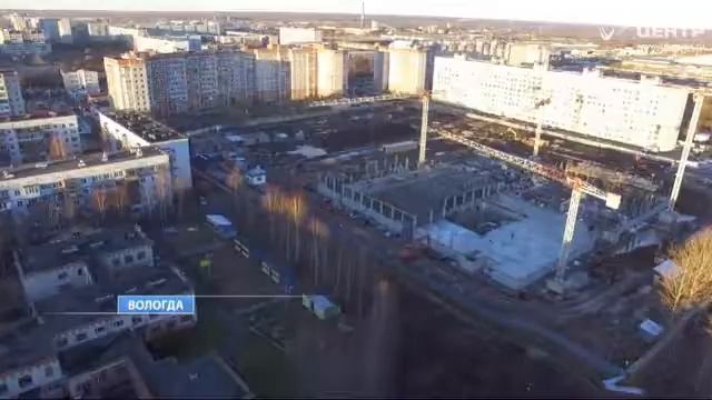 Строительство школы в Вологде на Северной смотреть онлайн