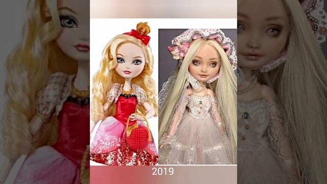Перерисовка кукол Барби, Монстер Хай amazing dolls craft смотреть онлайн