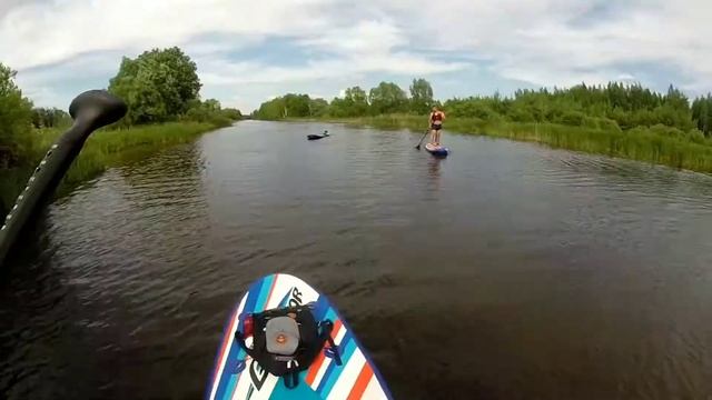 Sup Surfing Рязань, Встань и Греби, Шоу "Ловим бабочек стоя на доске" смотреть онлайн