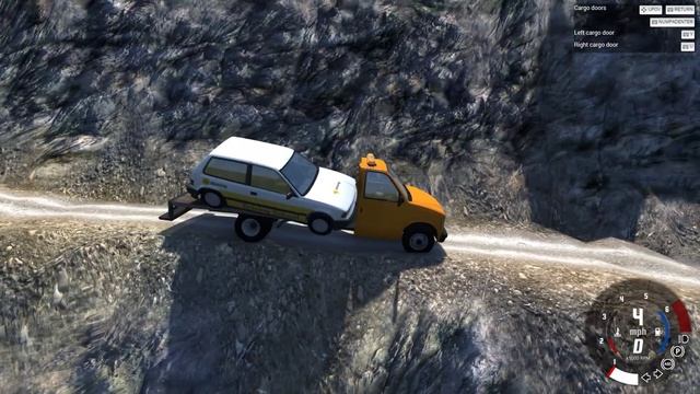 BeamNG Drive Challenge Extreme Offroad Transport смотреть онлайн