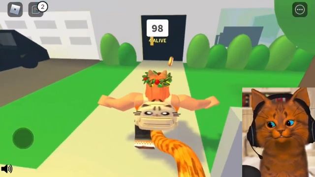 ПОПАЛА НА ГОЛОДНЫЕ(почти)ИГРЫ В РОБЛОКСЕ!?Roblox Eat or Die смотреть онлайн