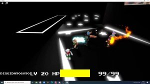 Бой с инк сансом! Сложнее чем ты думаешь! (Ink!sans fight)