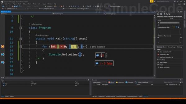 C# ЦИКЛ FOR _ C# ОТ НОВИЧКА К ПРОФЕССИОНАЛУ _ # 18 (1080p)