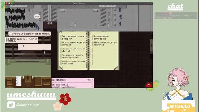 first time trying Papers, Please! [vtuber umeshuuu] смотреть онлайн