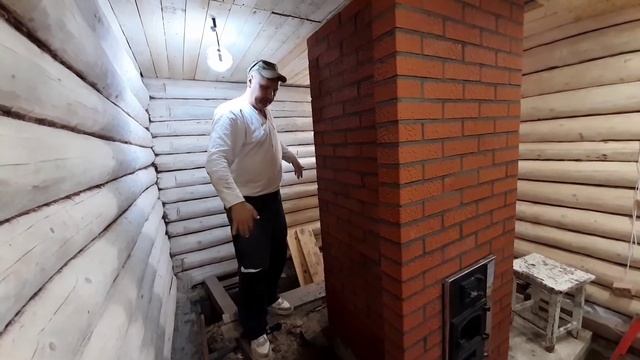 кирпичная стенка в бане. смотреть онлайн