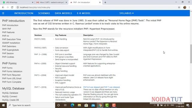 PHP Introduction смотреть онлайн