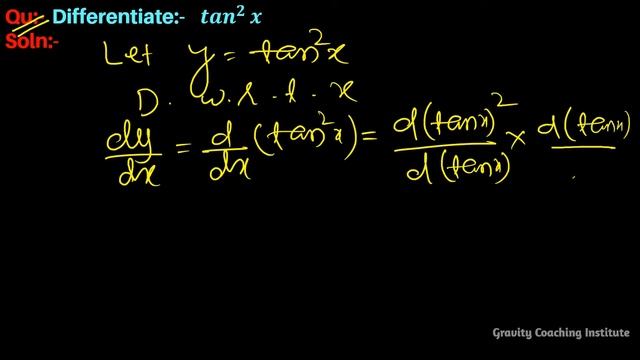 Q2 | Differentiate tan^2⁡x | Derivative of tan^2x | Differentiation of tan^2x | Chain Rule смотреть онлайн