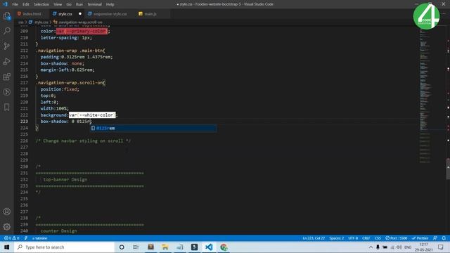 Responsive Food And Restaurant Website Using Bootstrap 5 | Bootstrap 5 Responsive Website Design смотреть онлайн