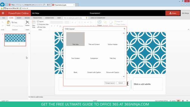 How To Install And Use A PowerPoint 2013 Or PowerPoint Online Template