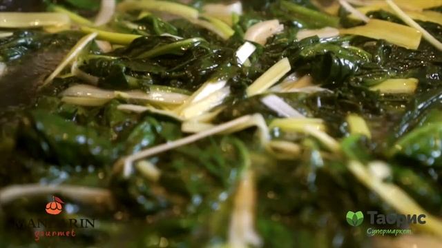 Mandarin Gourmet. Рецепты. Филе морского окуня на подушке из овощей смотреть онлайн