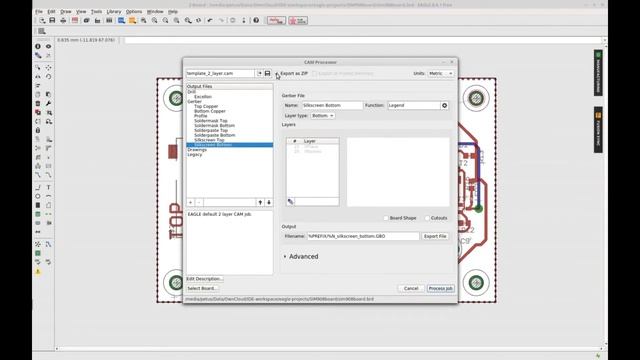Eagle CAD - export fabrication gerber data (seeedstudio, allpcb, jlcpcb) смотреть онлайн