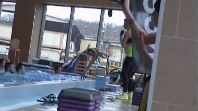 Аквааэробика Москва, конвенция смотреть онлайн