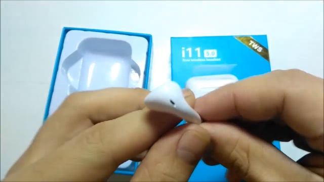 Сенсорные беспроводные наушники i11-TWS смотреть онлайн