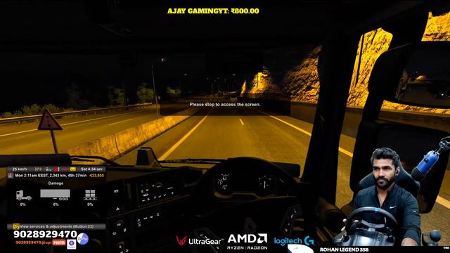 आज तो Realistic Feelings से Drive होगा | With Driving Wheel & Gearbox | Euro Truck Simulator 2 смотреть онлайн