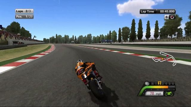 Прохождение игры MotoGP13 | №13 San Marino | moto2 - MotoBi | Dualshock 4 смотреть онлайн