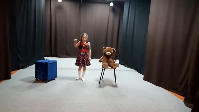 Саркисян Милена, 8 лет, Саша Чёрный, Стихотворение про девочку, которая нашла своего мишку смотреть онлайн